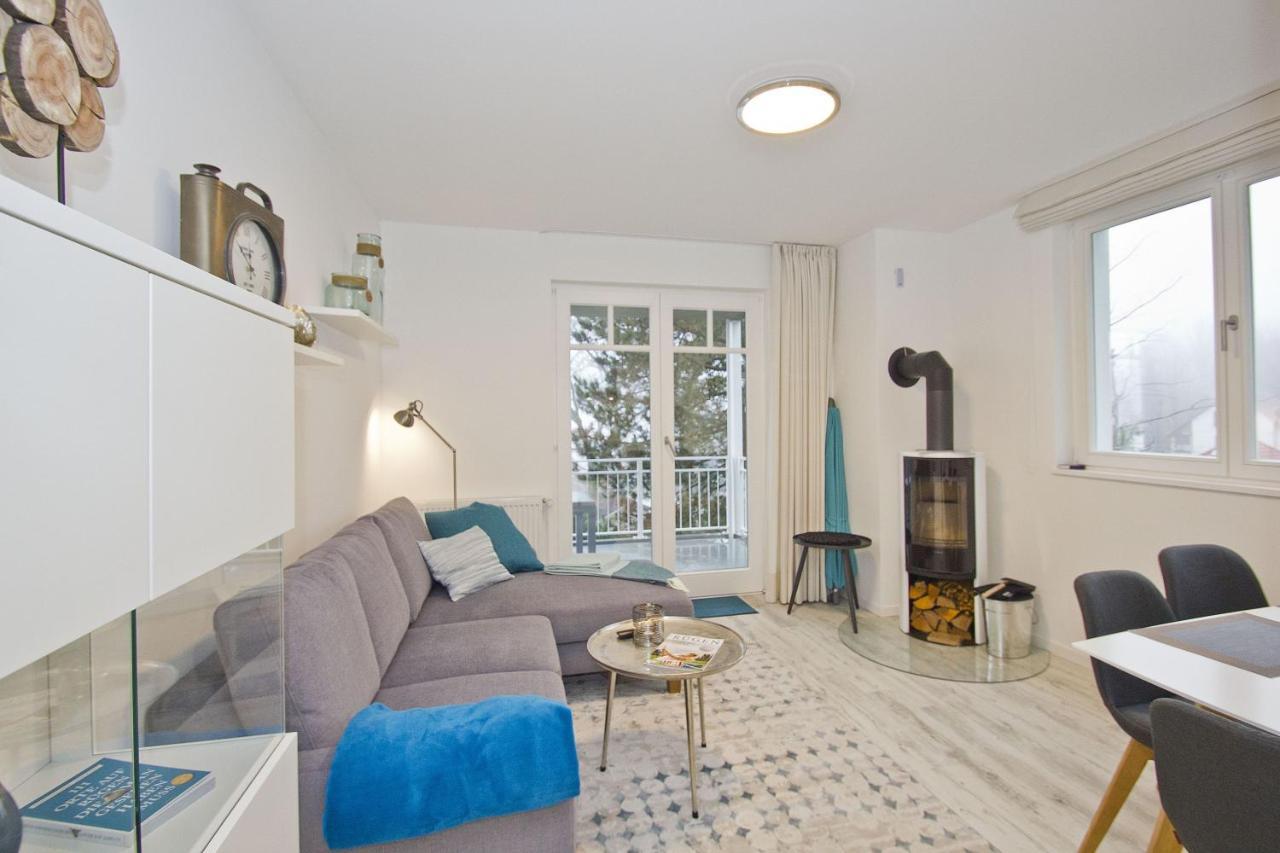 Ferienresidenz Zwei Bodden Fewo2-8 - Balkon, Sauna, Kamin Lietzow Bagian luar foto