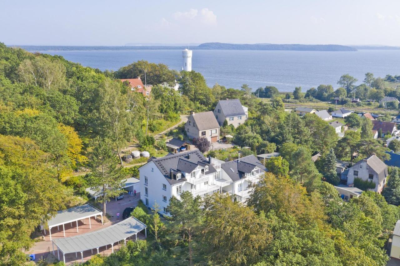Ferienresidenz Zwei Bodden Fewo2-8 - Balkon, Sauna, Kamin Lietzow Bagian luar foto