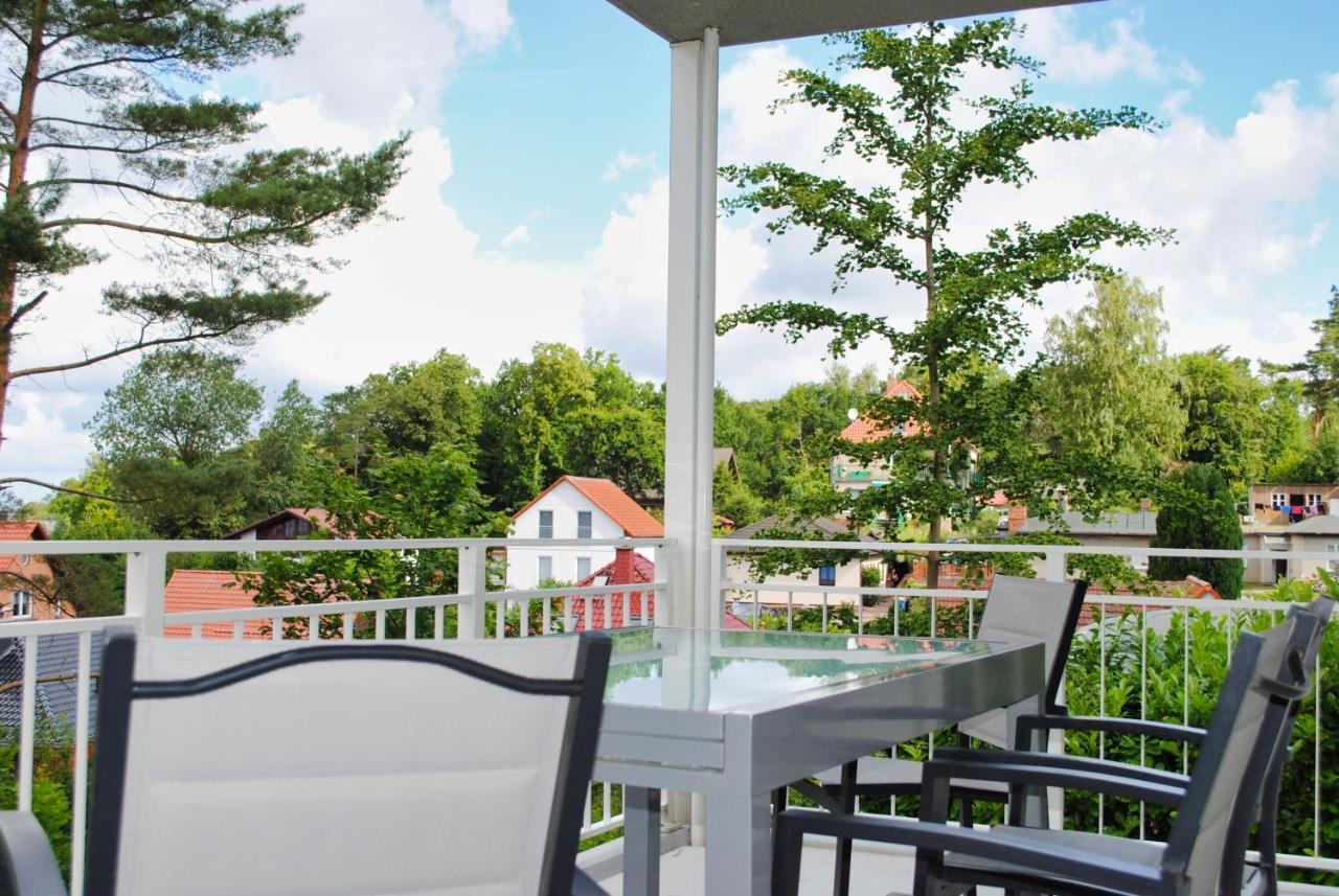 Ferienresidenz Zwei Bodden Fewo2-8 - Balkon, Sauna, Kamin Lietzow Bagian luar foto