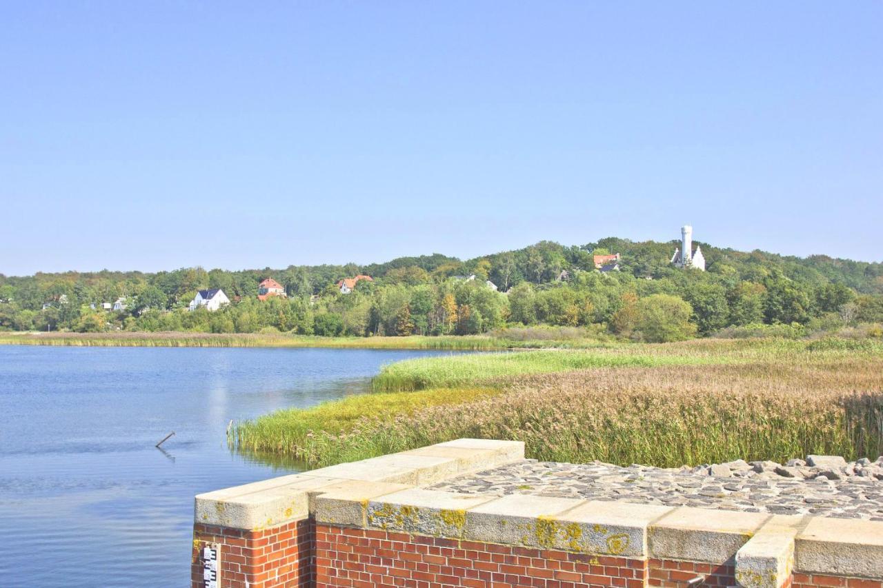 Ferienresidenz Zwei Bodden Fewo2-8 - Balkon, Sauna, Kamin Lietzow Bagian luar foto
